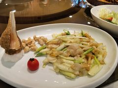 黑松露芦笋海螺片-申粤轩酒楼·三十年粤菜经典(丁香花园店)