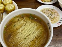 虾仁面-朱新年·苏式汤团·面点(北寺塔店)