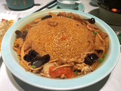 陕南锅巴三鲜-江城小馆陕南妈妈菜·全球旅行餐厅(钟楼店)