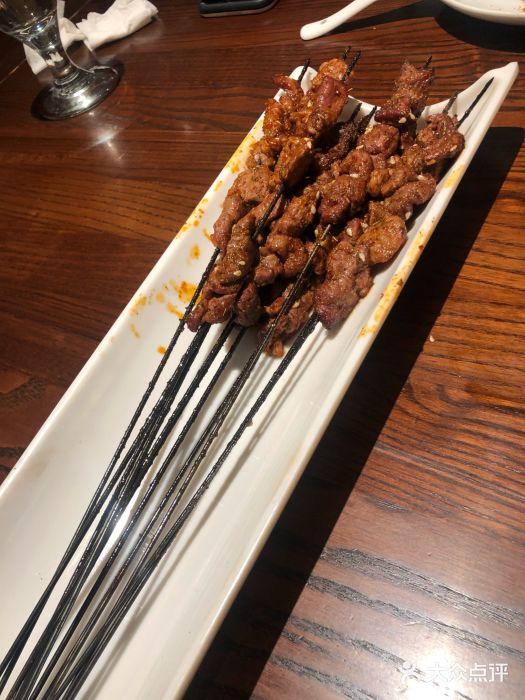 沙力海(北大街店)生烤羊肉串图片