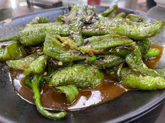 煎酿青椒-红星光发煲仔饭(文海店)