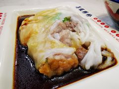 牛肉鲜虾双拼肠粉-荔银肠粉(建六店)