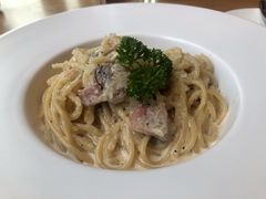 奶油培根意面-青麦家·融合餐厅(江岛智立方店)