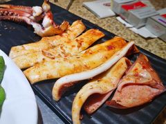 烤鱿鱼-喜悦小串海鲜烧烤大排档(高新万达店)
