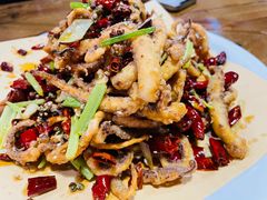 干煸鱿鱼须-盛德利食府 天津菜(河西店)