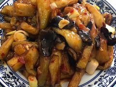 鱼香茄子-北大地皖峰饭馆