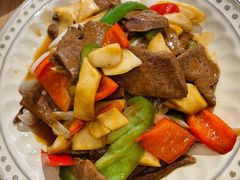 小炒猪肝-十面欢腾·海鲜面·台式Bistro(长乐路店)