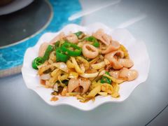 酸菜炒大肠-苏记农家菜馆