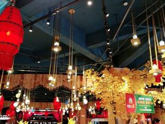 大堂-老滇山寨•云南特色菜•地方菜•民族风情歌舞表演(金碧店)