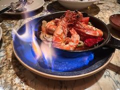 火焰橄榄油爆虾-BROWNSTONE布朗石西班牙餐厅(富城店)