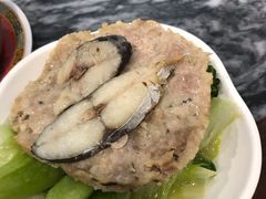 青菜咸鱼肉饼饭-益寿炖品店