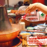 天呐！整盘下肉的铜锅涮是最过瘾的