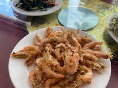 炸河虾-北京龙庆四季香农家饭庄·灶台鱼·碳烤虹鳟鱼(龙庆峡店)