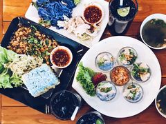 -蝶豆花蓝面条