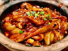 鱼香茄子煲-千日贺茶餐厅(开发区安盛店)
