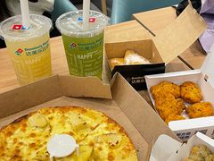 果肉榴莲比萨-达美乐比萨(北苑店)
