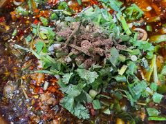 老板娘亲自拌匀的鳝丝-乐山第一家临江鳝丝(茶坊路店)