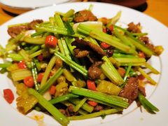 小炒黄牛肉-湘与香缘·湖南菜(王府井北京市百货大楼店)