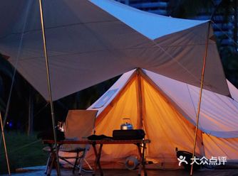 国庆海边旅行｜空调帐篷烤肉大餐篝火晚会