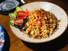赤焰帝皇蟹脚金枪鱼盖饭-二丁目食堂(铁西星摩尔店)