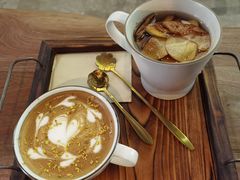 老板娘自制苹果肉桂茶-春庄咖啡SpringHues(钟楼小区店)