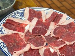 手切羊上脑-马记伊源斋涮肉·清真菜(潘家园古玩市场店)