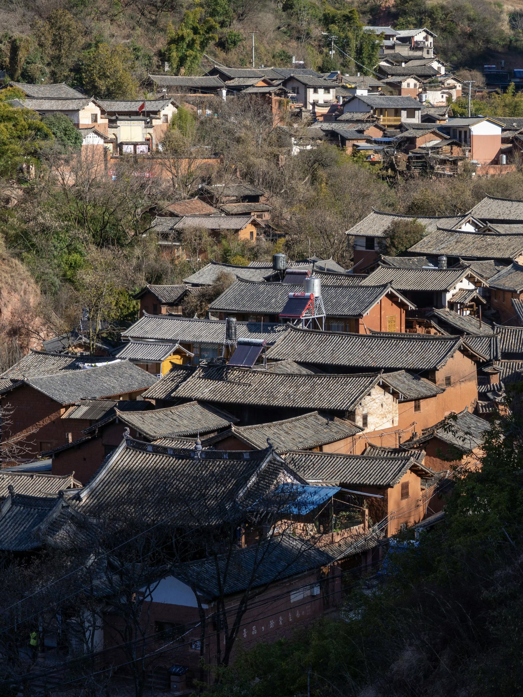 云南民族村白族村图片图片