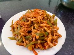 鱼香鸡丝-清真宏玉祥黄门脸餐厅(华荫东里店)