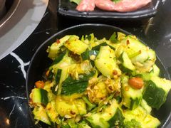 爽口青瓜-燚青春东北泥炉烤肉(百合店)