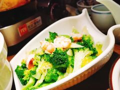 西兰花炒虾仁-刀板香·安徽菜(望江东路店)