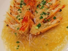 蒜蓉粉丝蒸红虾-醉辉皇上海之巅(上海中心大厦店)
