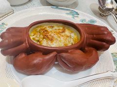 龙凤厅焗蟹堡-上海和平饭店龙凤厅 Dragon Phoenix