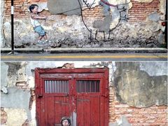 -槟城街头艺术街区