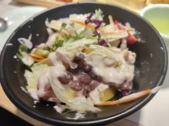 黄桃沙拉-猪啊牛呀羊啊铜盘烤肉(正大广场店)