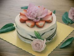 鲜花水果裸蛋糕-花间烘焙BLossom Bakery