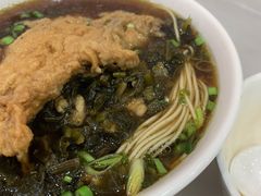 大排雪菜面-东吴面馆(因果巷店)