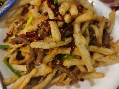 牛肉藕丝-江城燕子大排档(江汉路步行街店)