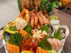 刺身拼盘-福樱兰海鲜放题铁板烧(加州店)