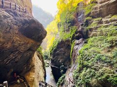-龙水峡地缝景区
