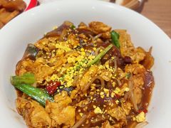 鸭蛋炒粉皮-肥三土菜馆(五四广场店)