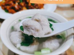 小船鱼丸汤-小船渔村•大连菜•大连焖鱼(明泽街店)
