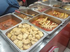 自助取餐区-桂湘缘卤味螺蛳粉