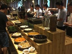自助取餐区-渝厨生态火锅(合川区府店)
