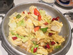 干锅手撕包菜-卯时·龙光雅宴·精致锡帮菜(惠山古镇店)