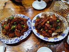 辣子鸡-乡村菜馆特色临沂炒鸡(振兴路店)