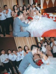 点击看大图 这件出门纱我给满分-LOVE SHINE婚纱·红鼎庄龙凤褂·妈妈装定制