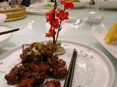 百灵菇牛肉粒-汤记传菜(浦江店)