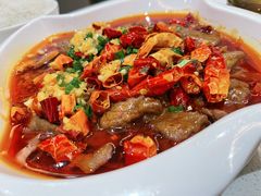 秘制水煮牛肉-香港新发烧腊茶餐厅(水围店)