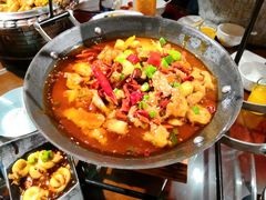 -东来菜馆•手抓海鲜家常菜•海鲜锅贴(鸽子窝店)