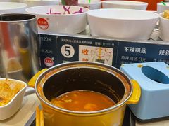 -烫煮风旋转涮吧自助小火锅(洪楼大润发店)